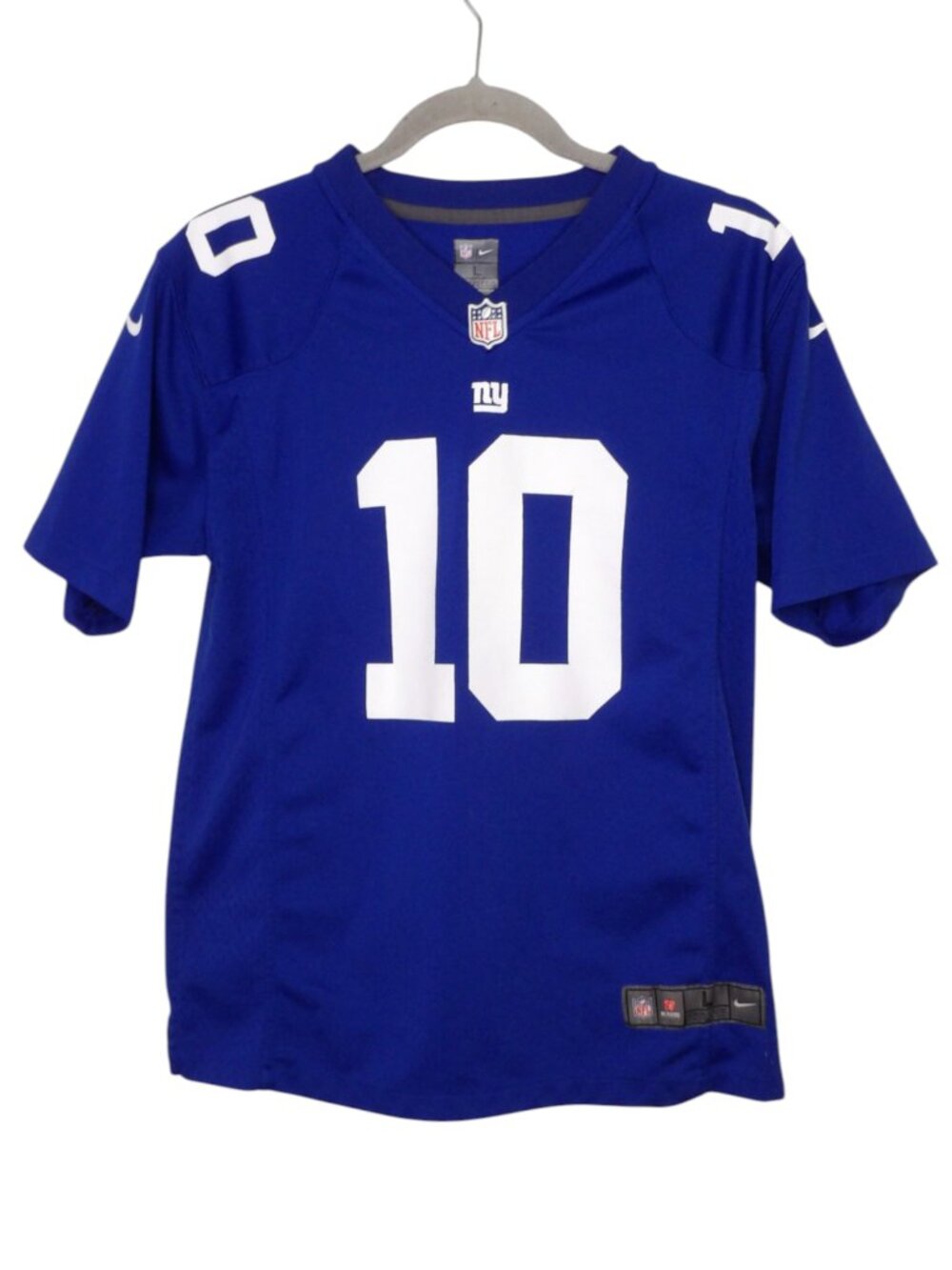 Nike NFL NY Giants Eli manning Shirt Size Youth Large